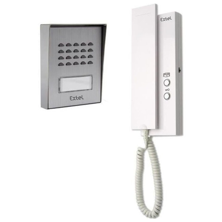 EXTEL Interphone audio Easy Bus 3 a 2 fils évolutifs