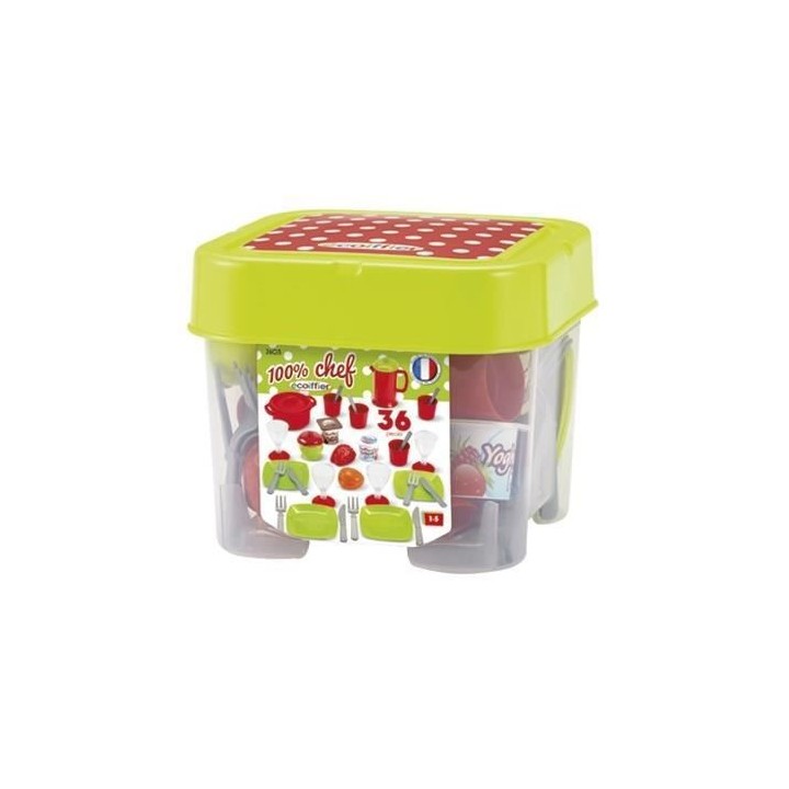 ECOIFFIER CHEF Coffret Dinette