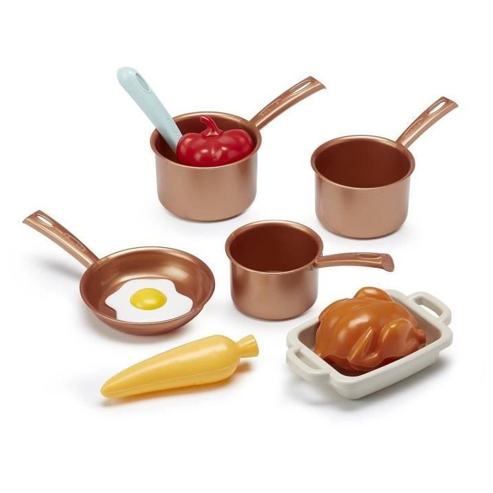 Batterie de casseroles - Vert Azur ECOIFFIER