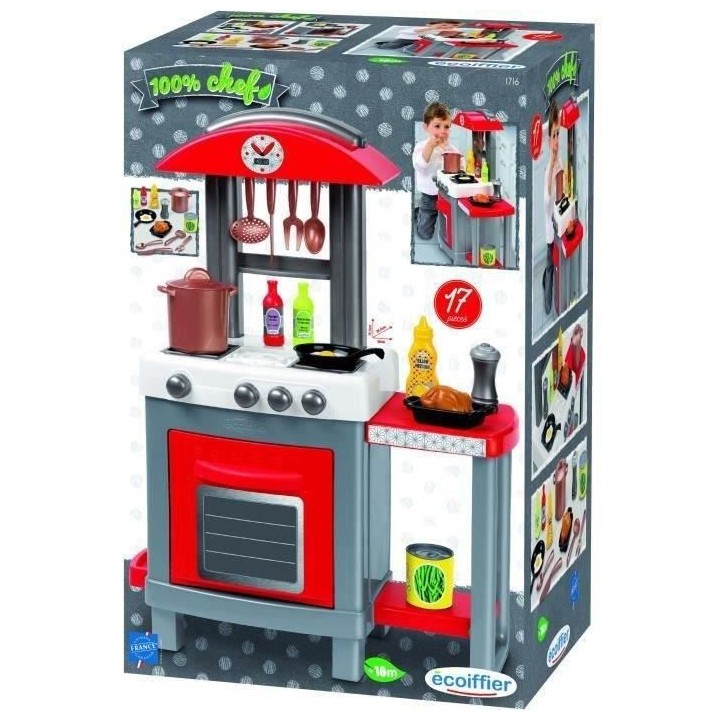 Cusine 3 étoiles - ECOIFFIER - Enfant - Origine France