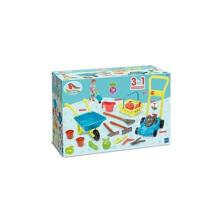 Super pack jardin 3 en 1 ECOIFFIER