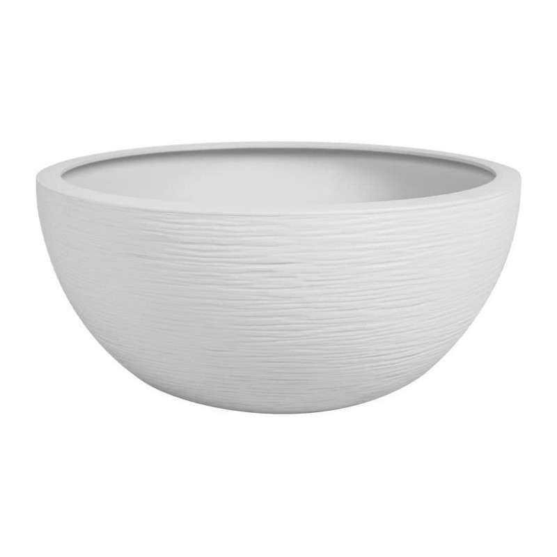 EDA Pot Vasque Graphit'UP Ø 25 cm - 3,3 L - Blanc cérusé