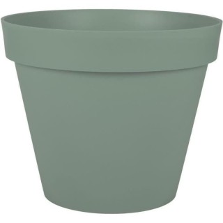 EDA PLASTIQUE - Pot de fleur rond Toscane - Ø 48 x H39 cm - 43 L - Ve