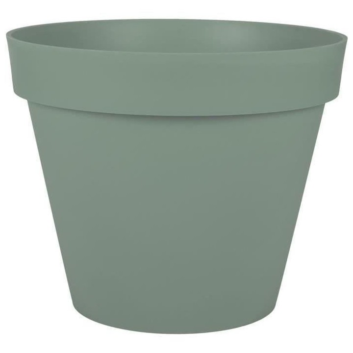 EDA PLASTIQUE - Pot de fleur rond Toscane - Ø 48 x H39 cm - 43 L - Ve