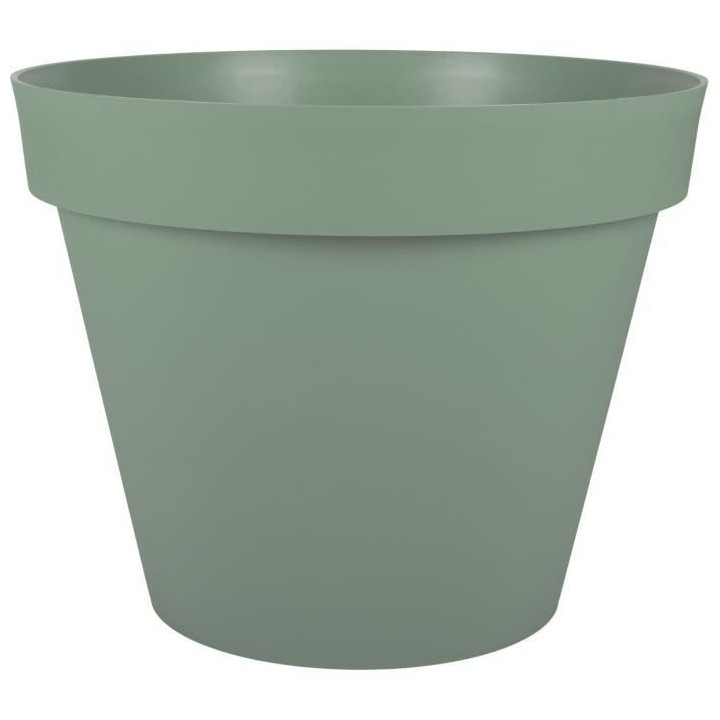 EDA PLASTIQUE - Pot de fleur rond Toscane - Ø 60 x H47 cm - 76 L - Ve