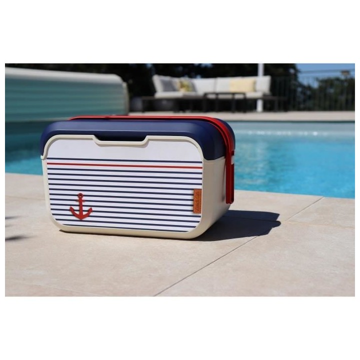 Lunch Cub - EDA - Mariniere 5L - Glaciere Isotherme Boite a Repas - D