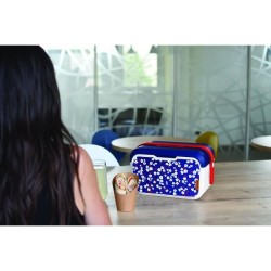 Lunch Cub - EDA - Cerisier 5L - Glaciere Isotherme Boite a Repas - Décor Fleuri - 32,6 x 19,9 x 18,9 cm