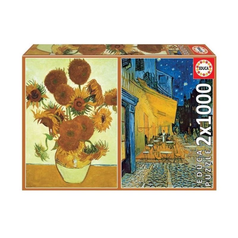 VAN GOGH - 2 puzzles de 1000 pieces