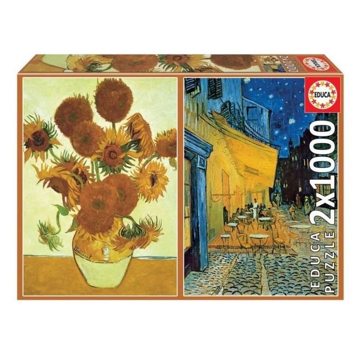 VAN GOGH - 2 puzzles de 1000 pieces