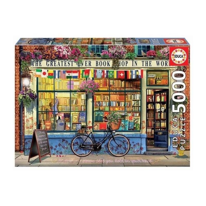 LA MEILLEURE LIBRAIRIE DU MONDE - Puzzle de 5000 pieces