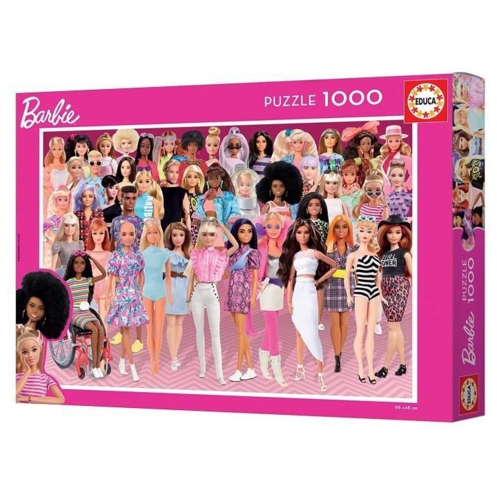 BARBIE - Puzzle de 1000 pieces