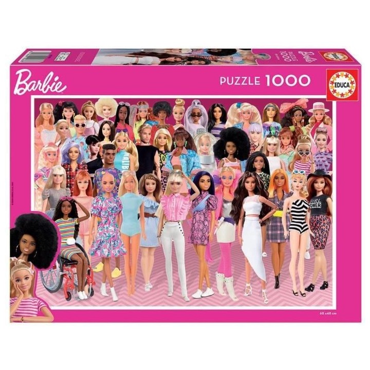 BARBIE - Puzzle de 1000 pieces