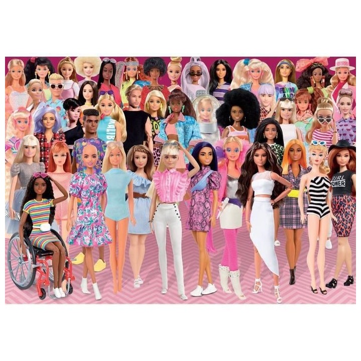 BARBIE - Puzzle de 1000 pieces
