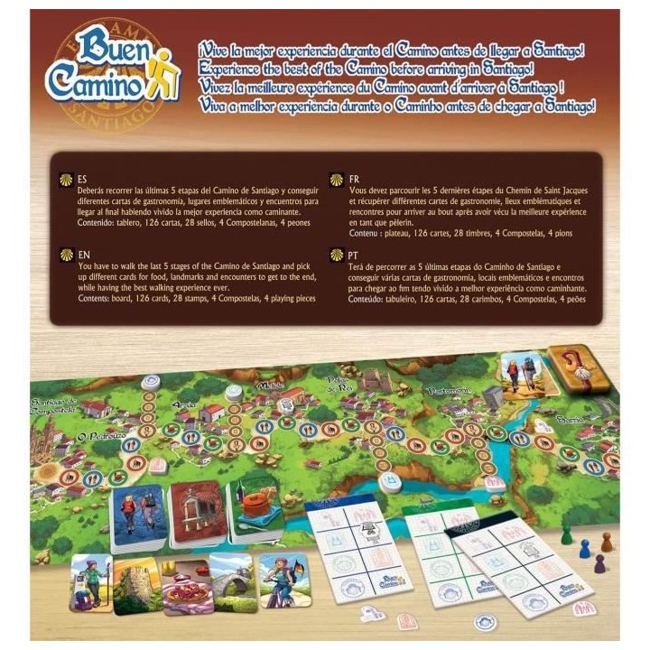 Buen Camino Juego De Mesa - Borras