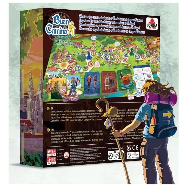 Buen Camino Juego De Mesa - Borras