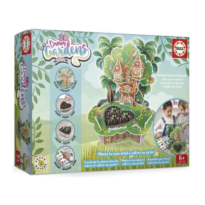 3D DREAM GARDENS 2IN1 - CABANNE SUR L'ARBRE