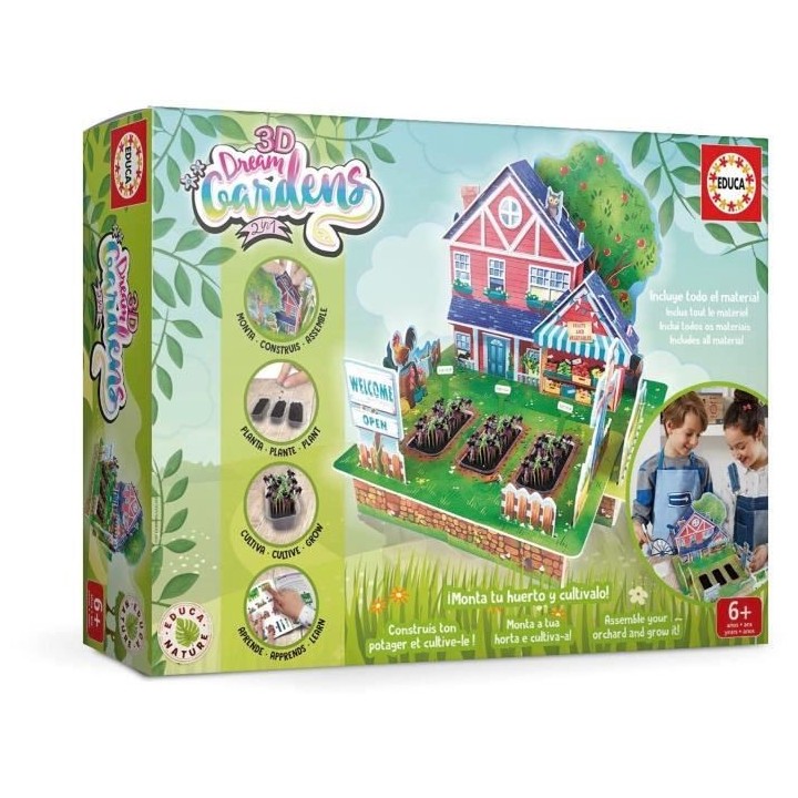 3D DREAM GARDENS 2IN1 - POTAGER