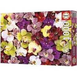 COLLAGE ORCHIDÉES - Puzzle de 1000 pieces