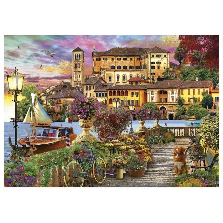 PROMENADE ITALIENNE - Puzzle de 1500 pieces