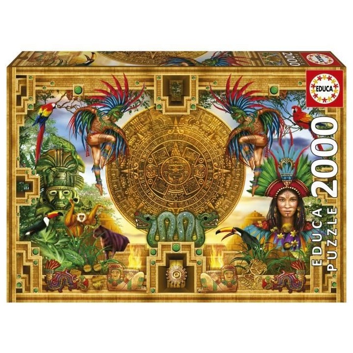 MONTAGE AZTeQUE MAYA - Puzzle de 2000 pieces