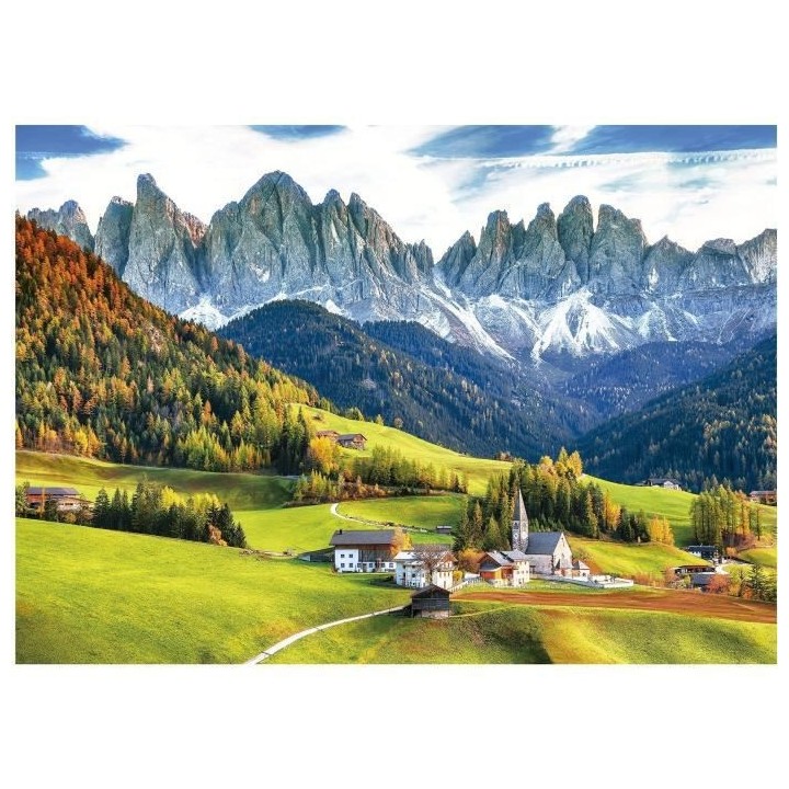 AUTOMNE DANS LES DOLOMITES - Puzzle de 2000 pieces