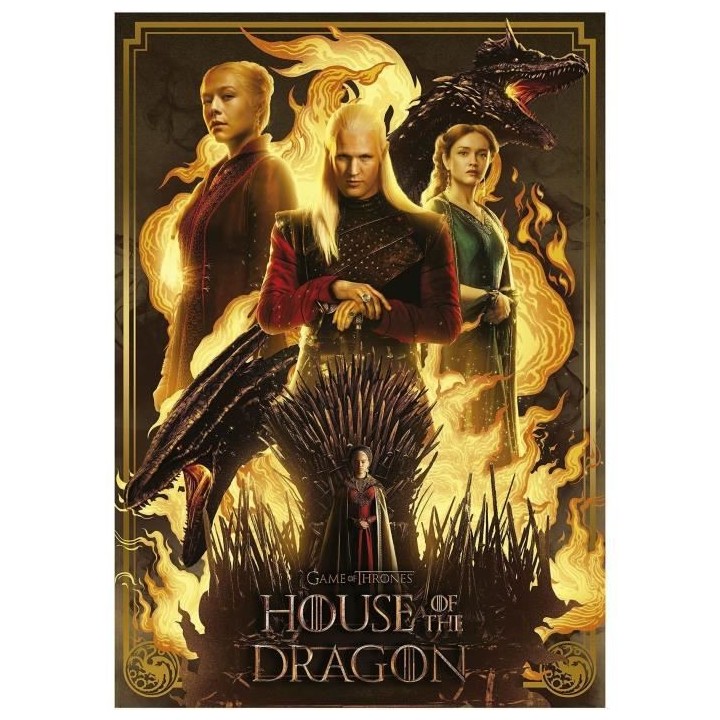 Puzzle - EDUCA - House Of The Dragon - 1000 pieces