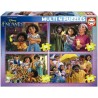 MULTI 4 IN 1 - DISNEY ENCANTO - 4 puzzles progressifs