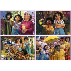 MULTI 4 IN 1 - DISNEY ENCANTO - 4 puzzles progressifs