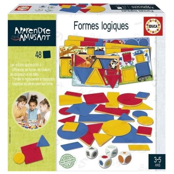 FORMES LOGIQUES - Jeu éducatif