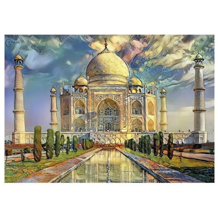 TAJ MAHAL - Puzzle de 1000 pieces