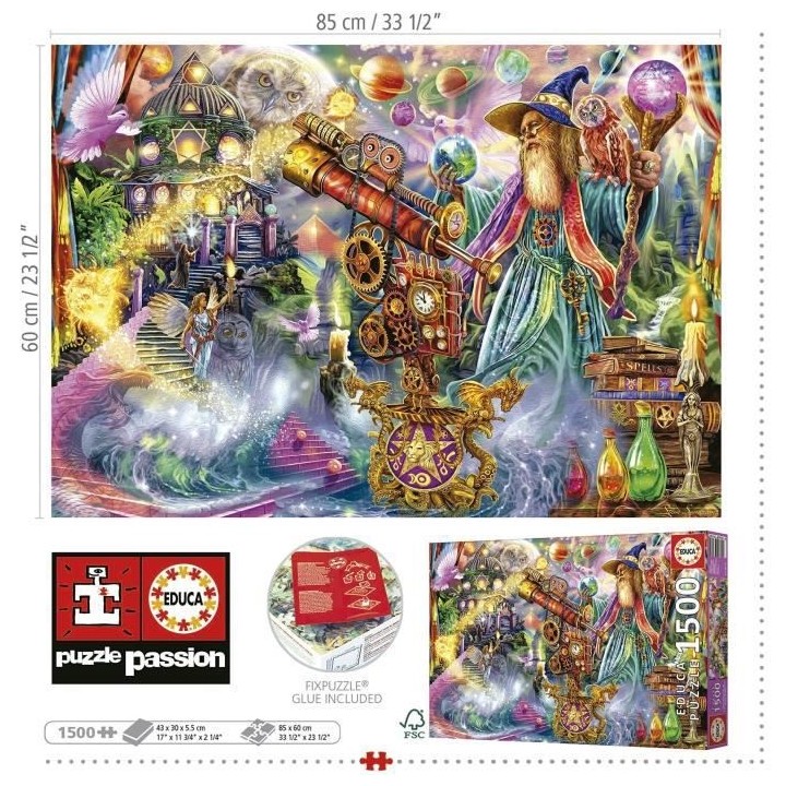 SORTILeGE MAGIQUE - Puzzle de 1500 pieces