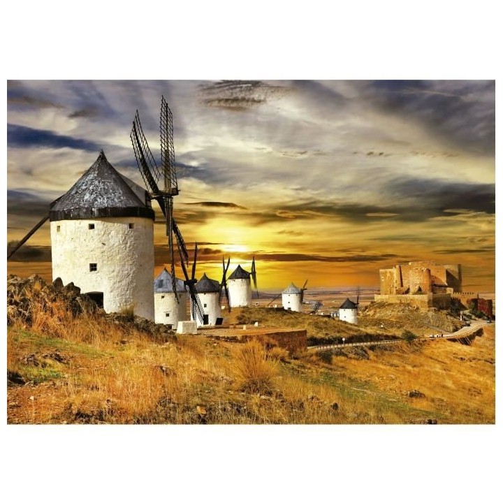 MOULINS a VENT, CONSUEGRA - Puzzle de 1500 pieces