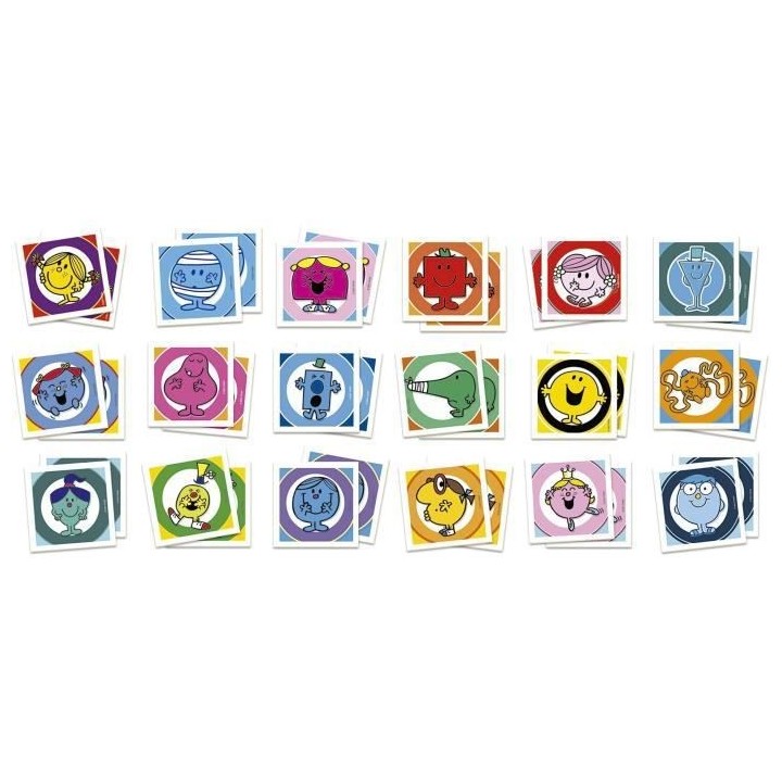 MONSIEUR MADAME - IDENTIC - Jeu de mémoire