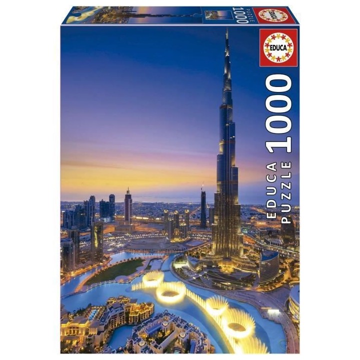 BURJ KHALIFA, ÉMIRATS ARABES UNIS - Puzzle de 1000 pieces