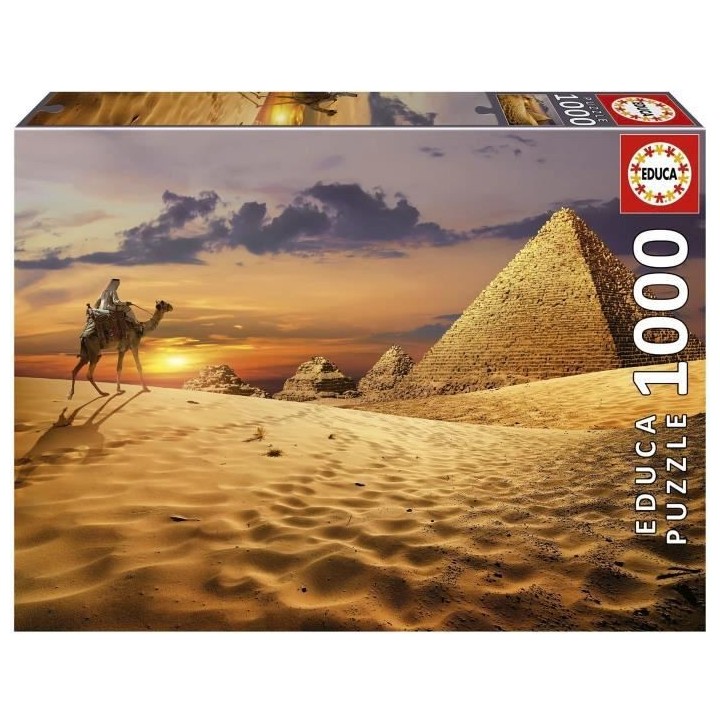 CHAMEAU DANS LE DÉSERT - Puzzle de 1000 pieces