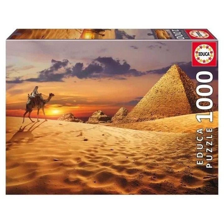 CHAMEAU DANS LE DÉSERT - Puzzle de 1000 pieces