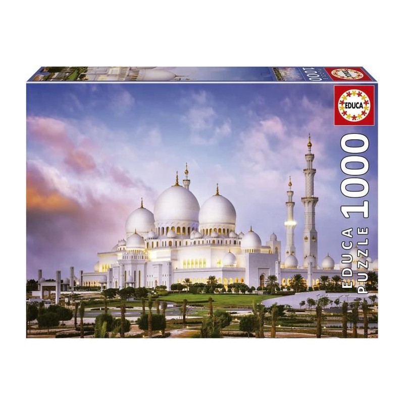 Puzzle - EDUCA - Grande Mosquee Cheikh Zayed - 1000 pieces