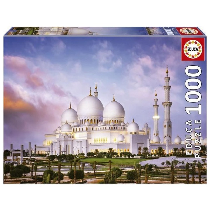 Puzzle - EDUCA - Grande Mosquee Cheikh Zayed - 1000 pieces