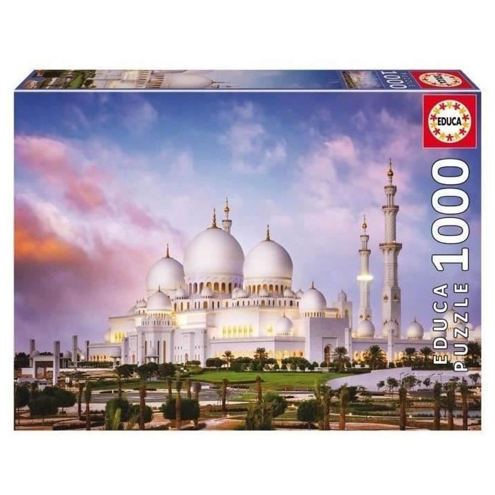 Puzzle - EDUCA - Grande Mosquee Cheikh Zayed - 1000 pieces