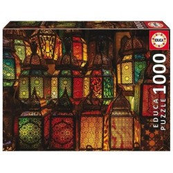 COLLAGE DE LANTERNES - Puzzle de 1000 pieces