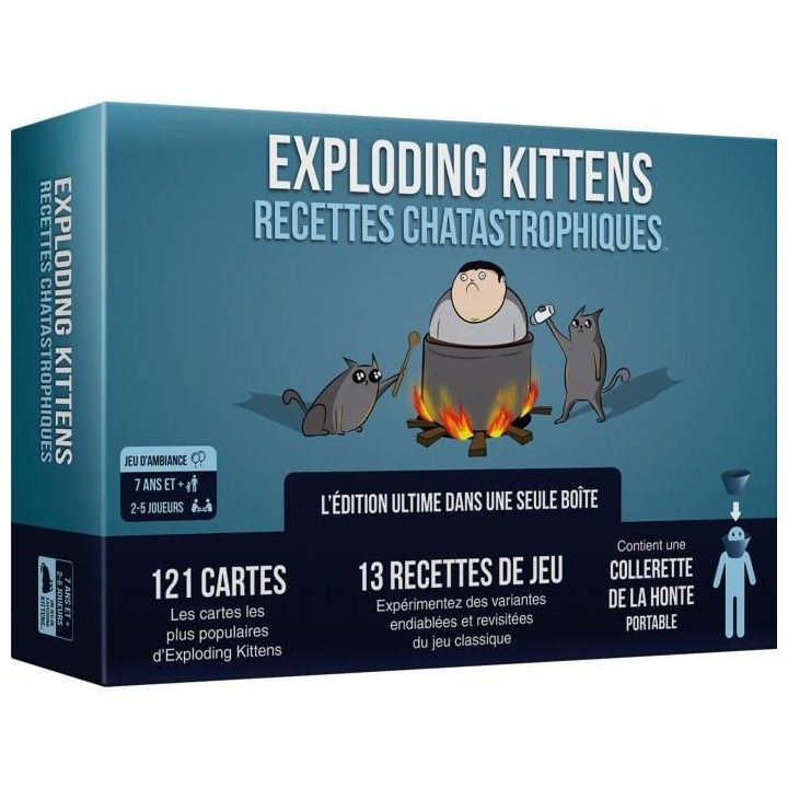 EK : Recettes Chatastrophiques - Asmodee - Jeu de société