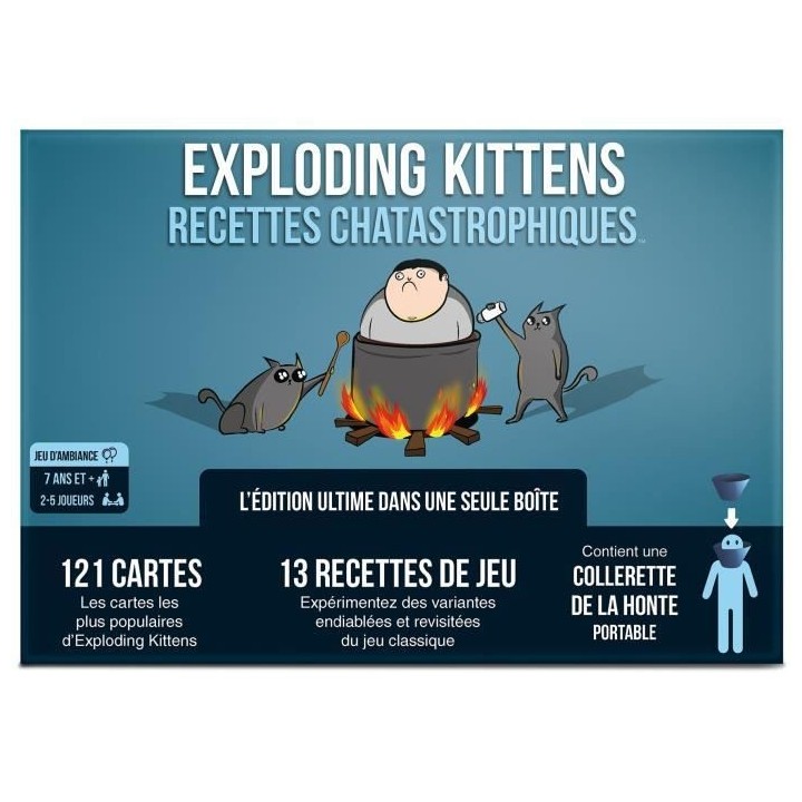 EK : Recettes Chatastrophiques - Asmodee - Jeu de société