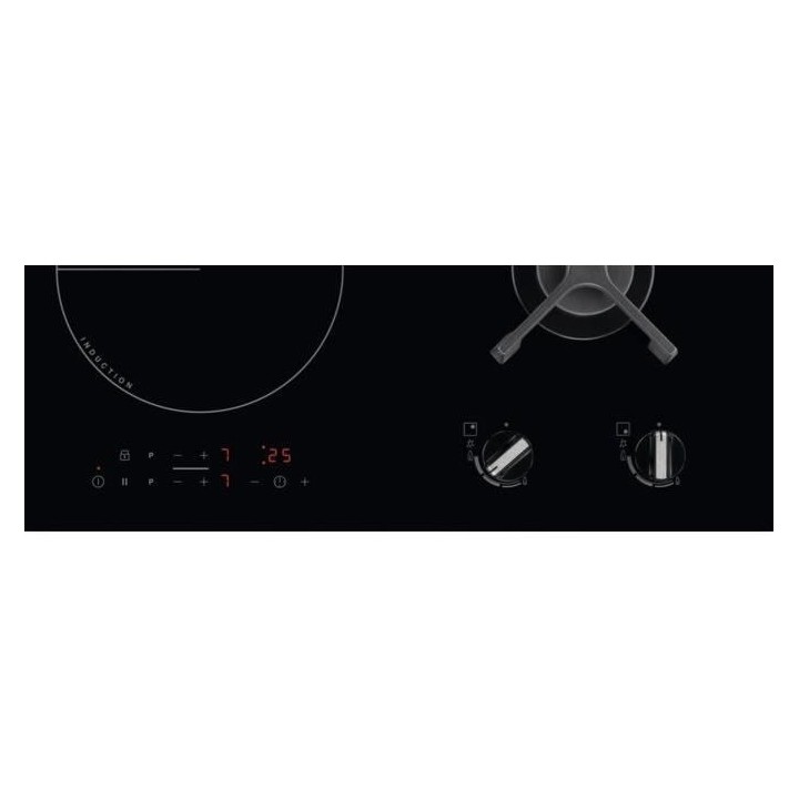 FAURE FGN86468BA - Table de cuisson mixte gaz / induction encastrable