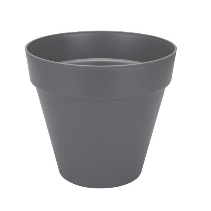 Pot de fleur Elho Plastique Rond Loft Urban Gris anthracite Ø 50 cm 4