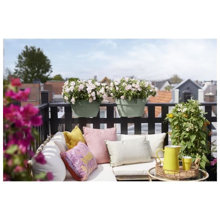 ELHO - Pot de fleurs - Vibia Campana Flower Bridge 40 - Vert Pistache