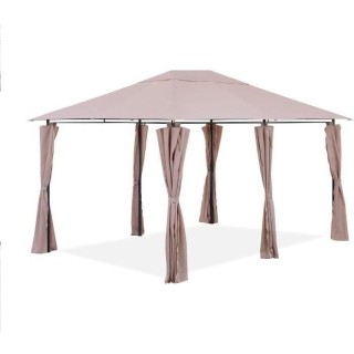 Tonnelle de jardin Lagoon - 3 x 4 x H.2,65 m - Structure Acier et toil