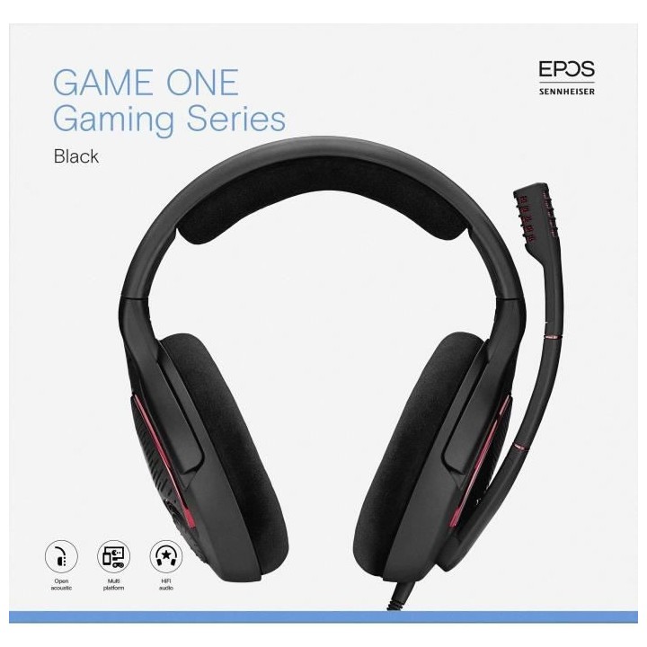 Micro-casque - EPOS - Game One - Noir