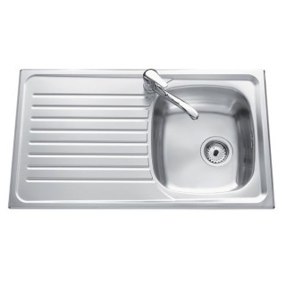Evier SCD LUISINA JAZZY 1 bac & 1 égouttoir