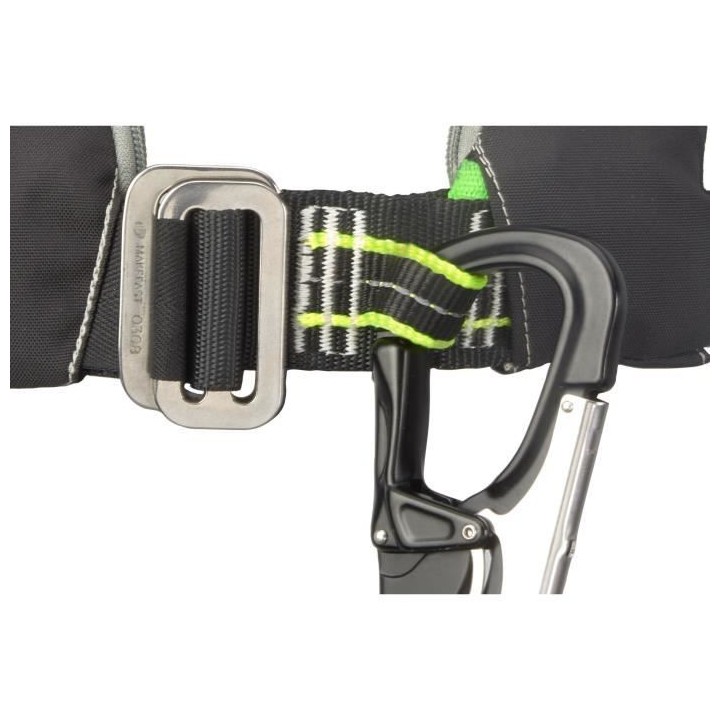 PLASTIMO Gilet de sauvetage Pilot 165 Automatique avec harnais - Noir