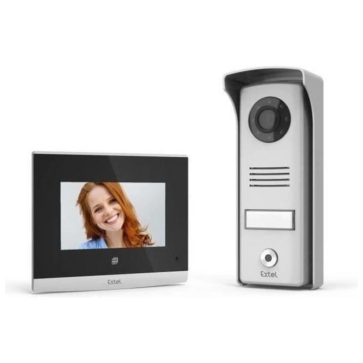 EXTEL Visiophone 4 pouces avec touches tactiles - Extel Compact